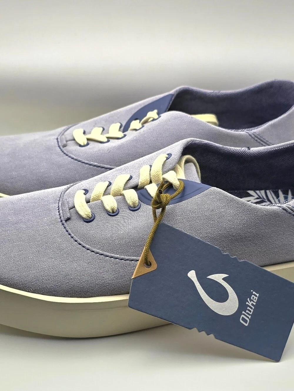 Olukai Tradewind Men's Canvas Shoes 10533-5454 - Navy - Size 9